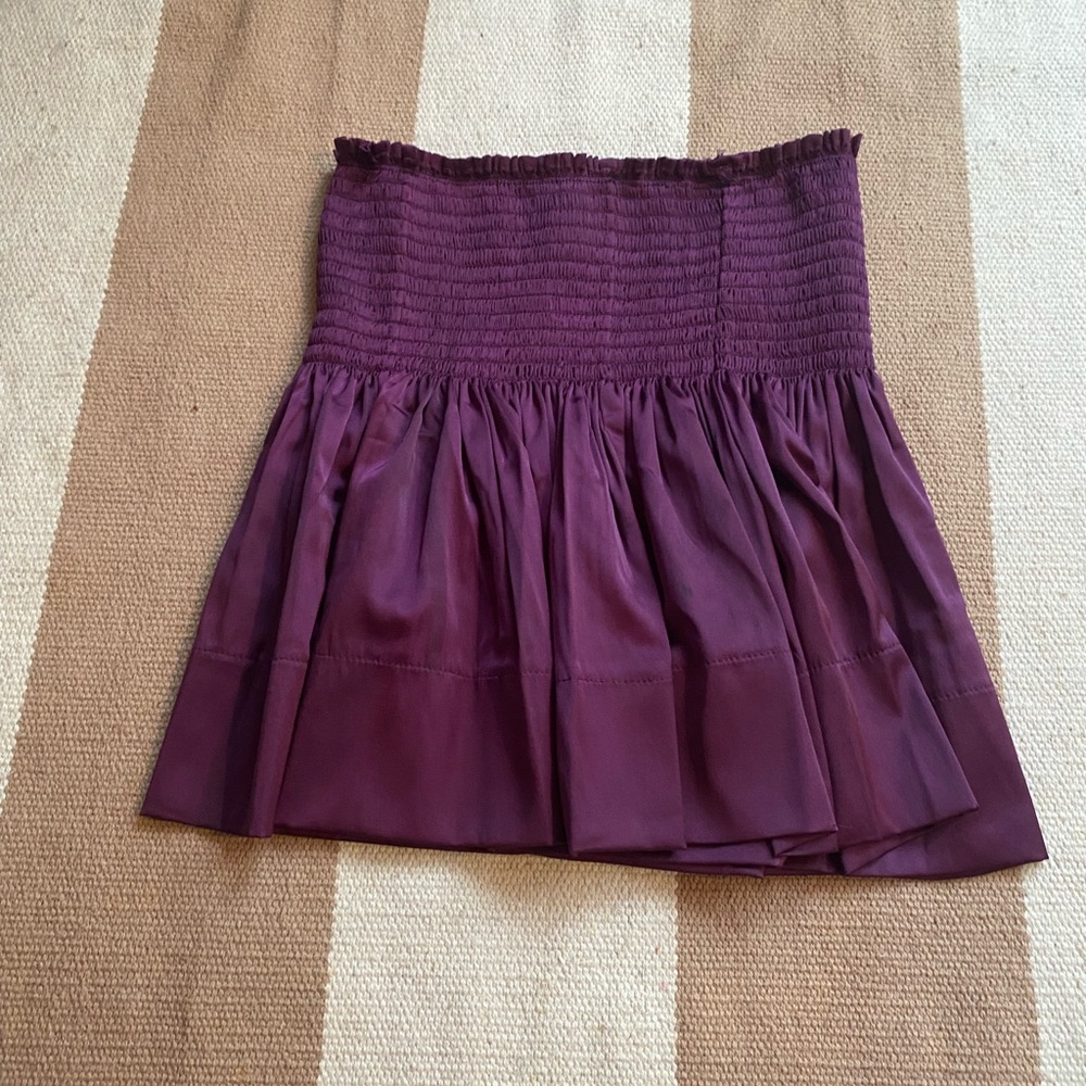 PURPLE NATURAL LIFE SKIRT